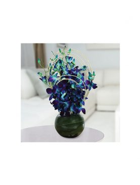 Blue Orchids Arrangement