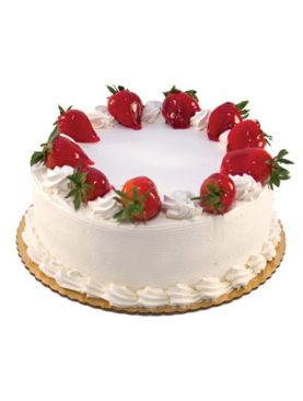 1 Kg Strawberry Cake