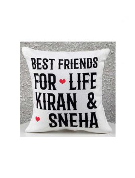 Personalized Best Friends Cushion