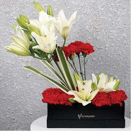 Enchanting Lilies N Carnations