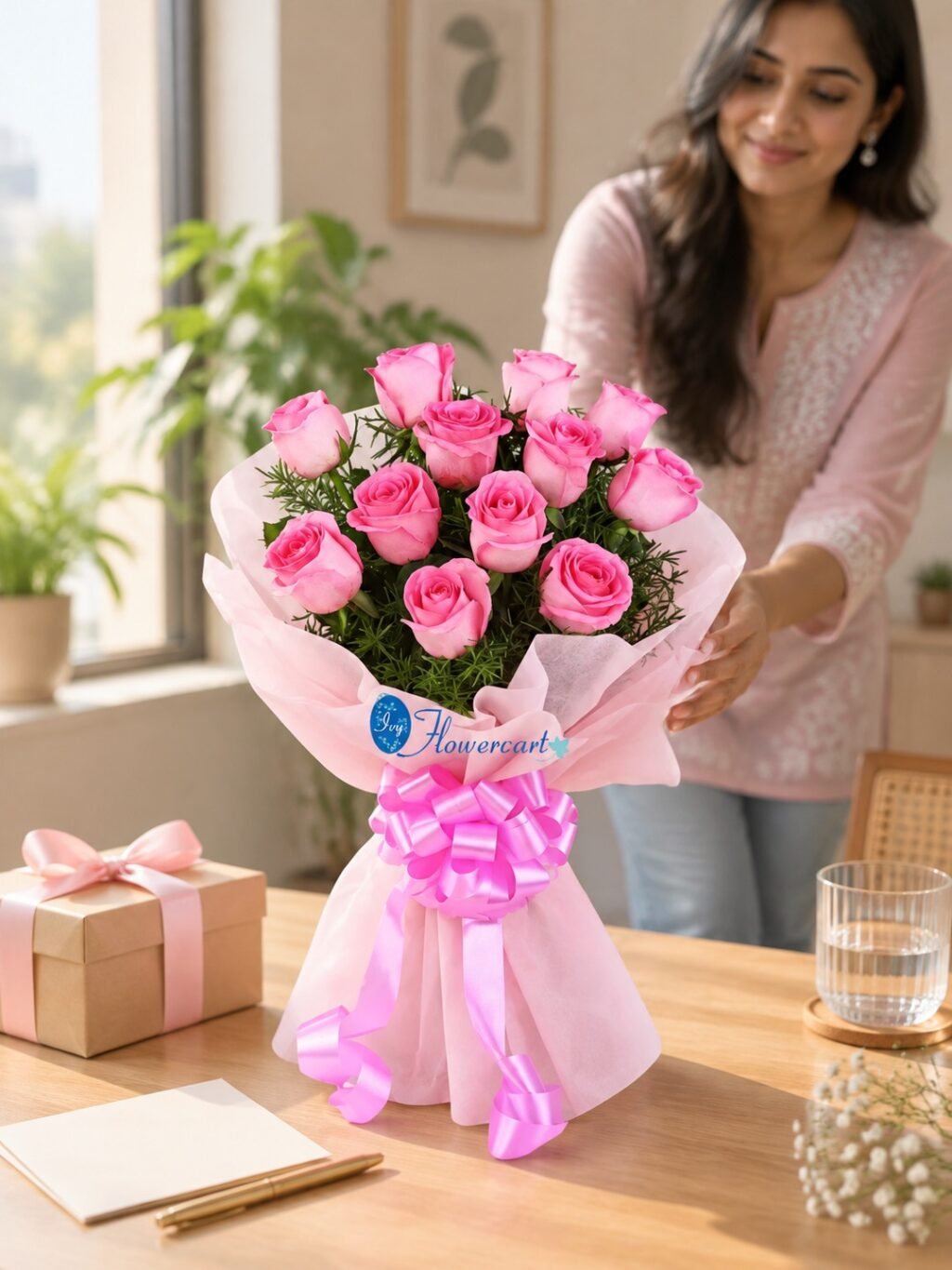 Instagram post from flowercart4u. This post is in position 0.