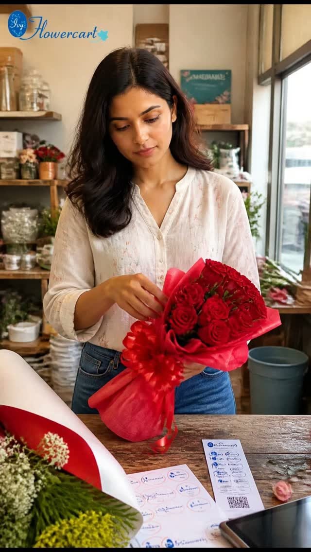 Instagram post from flowercart4u. This post is in position 0.