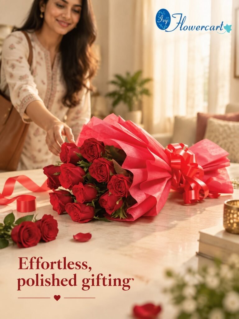 Instagram post from flowercart4u. This post is in position 1.