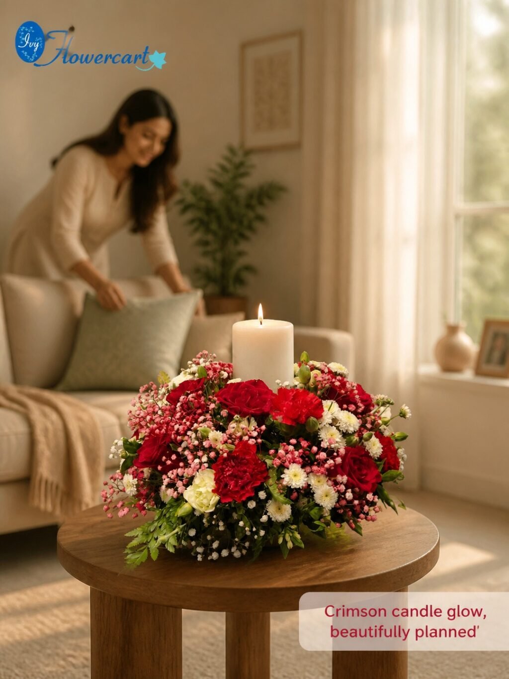 Instagram post from flowercart4u. This post is in position 0.